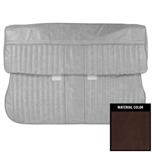 1982-1987 Chevrolet Truck Maroon Front Bench Seat Cover