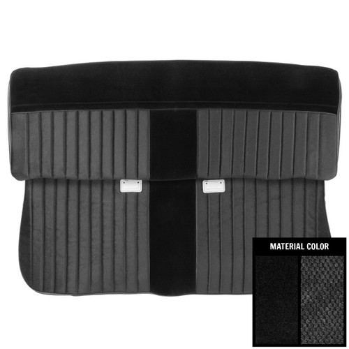 1982-1987 Chevrolet Truck Maroon Cloth Front Bench Seat Cover