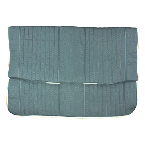 1983 Monte Carlo SS; Coupe; Rear Bench Seat Cover; White/Blue