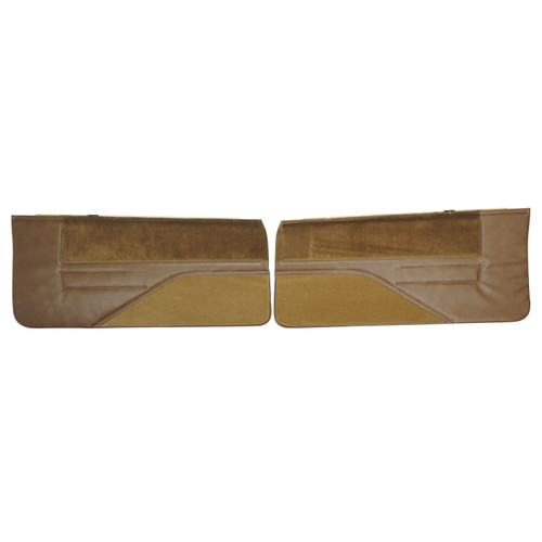 1984-87 Firebird, Trans Am; Front Door Panels; Russet/Graphite