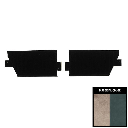 1985-1988 Oldsmobile Cutlass/442/Supreme Gray Rear Door Panels