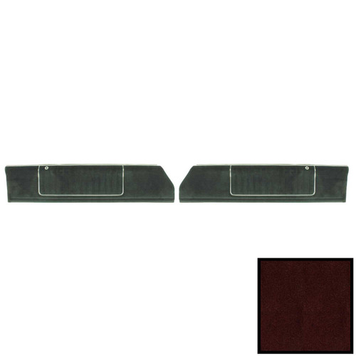 1986-1988 Chevrolet Monte Carlo Pre-Assembled Maple Front Door Panels