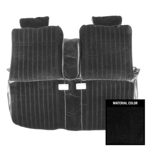 1986-88 Monte Carlo; Coupe; w/ Armrest; Front Bench Seat Cover; Maroon