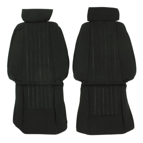 1987 Pontiac Trans Am Black Front Bucket Seat Covers