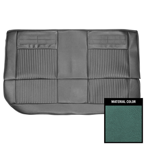 1962-64 Chevy II, Nova; 4 Door Sedan; Rear Bench Seat Cover; Aqua