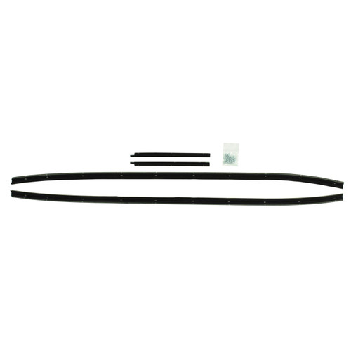 1971-74 Plymouth Barracuda; Cpe; 4-Piece Outer Window Felt Set (Top Catwhiskers)