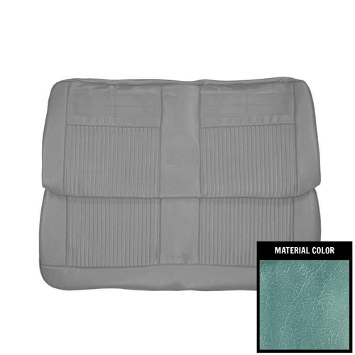 1962-64 Chevy II, Nova; 4 Door Sedan/Wagon; Front Bench Seat Cover; Light Blue