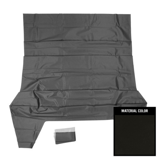 1970-74 Dodge Challenger; Standard 4-Bow Perforated Headliner; Black