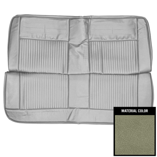 1962-63 Chevy II, Nova; 4 Door Sedan/Wagon; Front Bench Seat Cover; Fawn