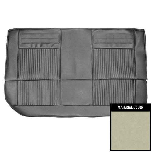 1964 Chevy II, Nova; 4 Door Sedan; Rear Bench Seat Cover; Light Fawn