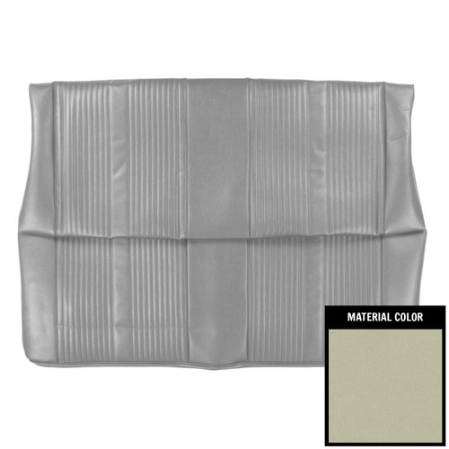 1964 Chevy II, Nova; 4 Door Wagon; Rear Bench Seat Cover; Light Fawn