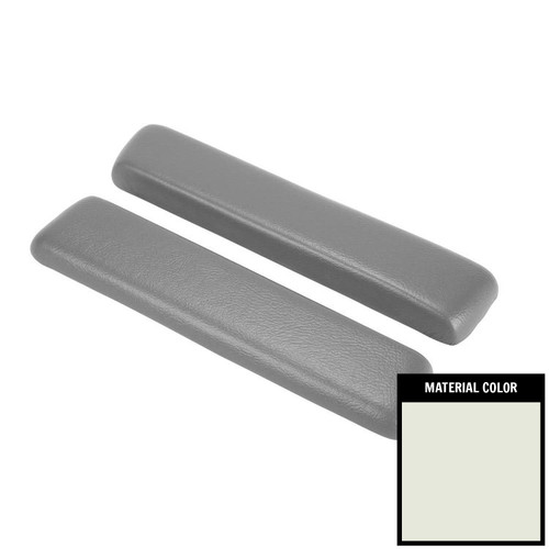 1965 Buick Skylark/1965-1967 Chevelle White Front Arm Rest Pads