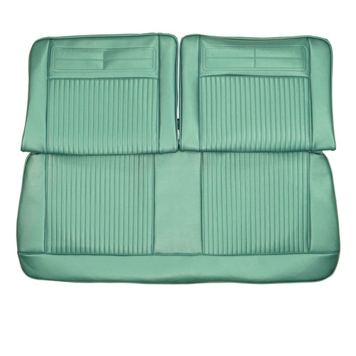 1962-64 Chevy II, Nova; 2 Door Sedan; Split Front Bench Seat Cover; Aqua