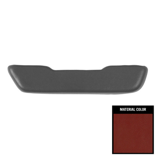 1968-69 Camaro/Firebird/Chevelle/GTO/Cutlas/Skylark Red Right Front Arm Rest Pad