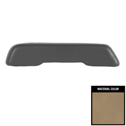 1970-1972 Chevelle/GTO/Cutlass/Skylark Sandalwood Right Front Arm Rest Pad