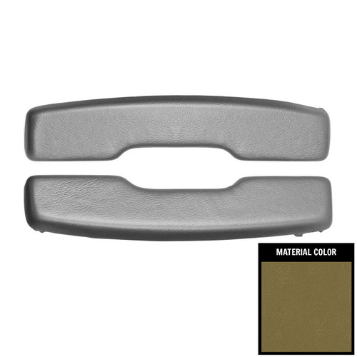 1967 Chevrolet Chevy II Ivy Gold Front Arm Rest Pads
