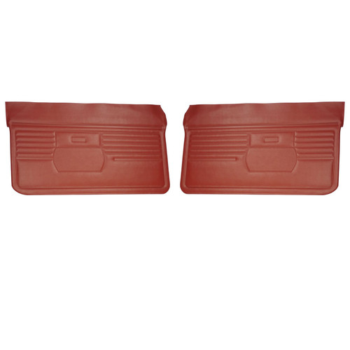 1968 Chevrolet Camaro Standard Red Front Door Panels