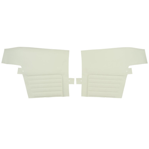 1968 Camaro; Convertible; Standard Rear Side Panels; White