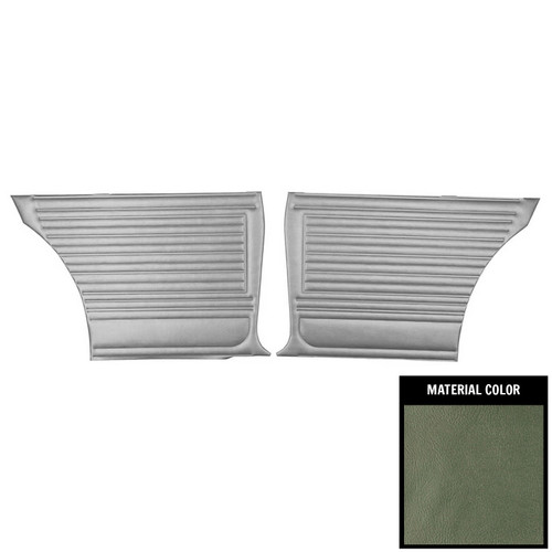 1967 Chevelle; 2 Door Sedan; Rear Side Panels; Aqua