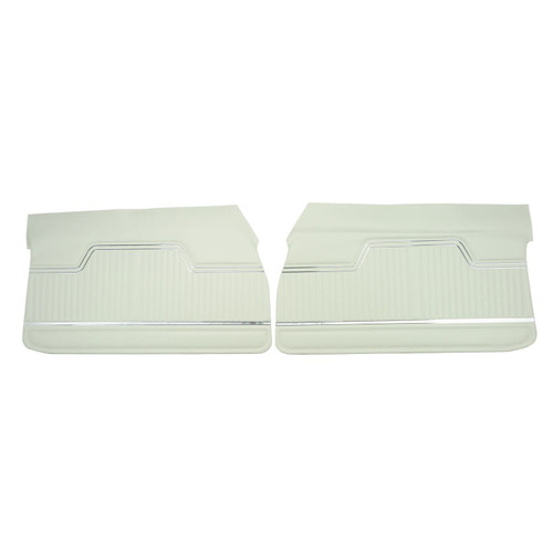 1971-72 Chevelle; 2 Door Hardtop/Convertible; Front Door Panels; White