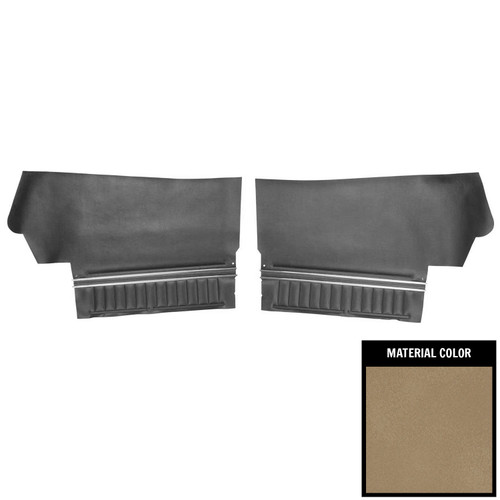 1962 Chevrolet Chevelle Convertible Sandalwood Rear Door Panels
