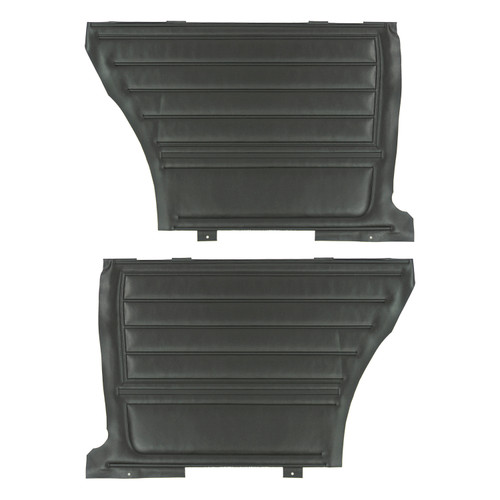 1965 Chevelle; 2 Door Hardtop; Rear Side Panels; Black