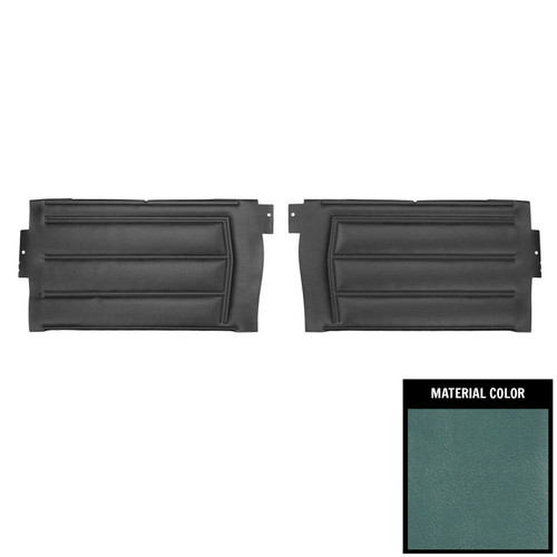 1965 Chevelle; Convertible; Rear Side Panels; Light Blue