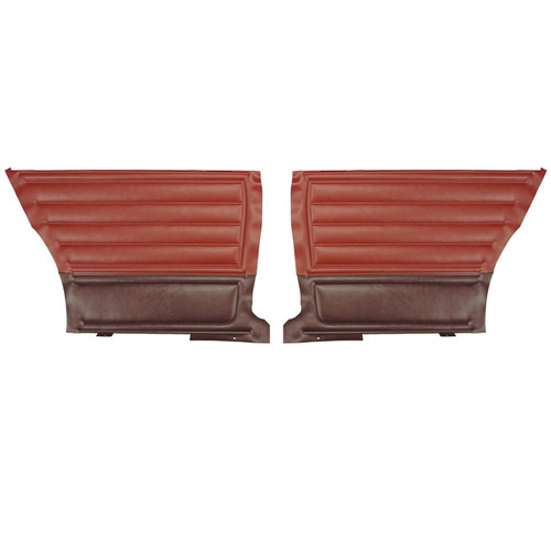 1965 Chevelle; 2 Door Hardtop; Rear Side Panels; 2-Tone Red