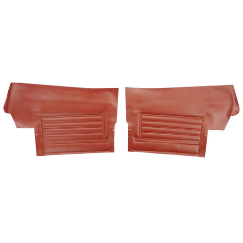 1968 Chevrolet Chevelle Convertible Red Rear Door Panels