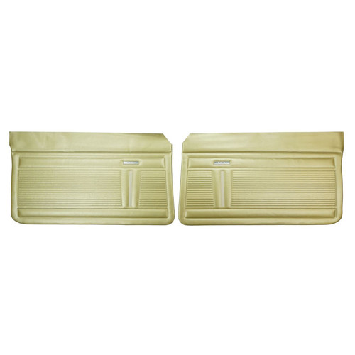 1969-70 Nova; 2 Door; Standard Front Door Panels; Gold