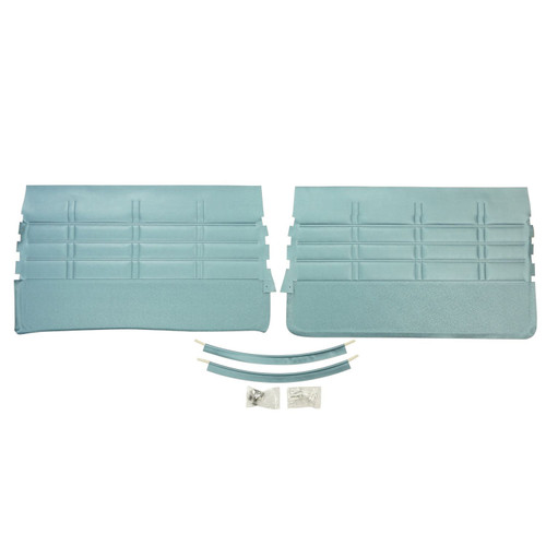 1963 Impala; Std/SS; 2 Door Hardtop/Convertible; Front Door Panels; Light Blue