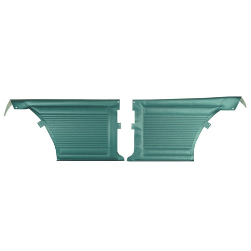 1968 Chevrolet Nova Standard 2-Door Sedan Medium Blue Rear Door Panels