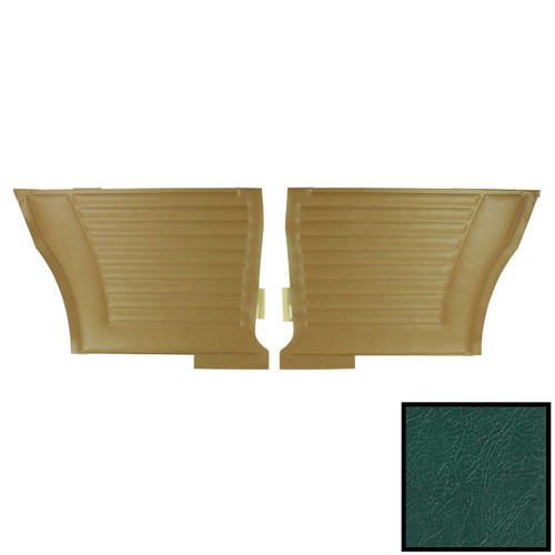 1964 Pontiac GTO, LeMans; Hardtop; Rear Side Panels; Dark Aqua