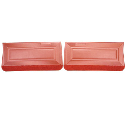 1965 Pontiac GTO, LeMans; Hardtop/Convertible; Front Door Panels; Metallic Red