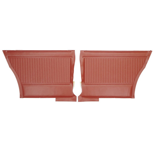 1966 Pontiac GTO, LeMans; Hardtop; Rear Side Panels; Red