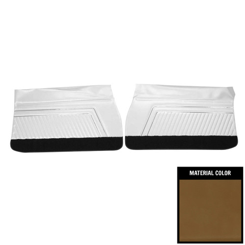 1970 Pontiac GTO/Lemans Sport Light Saddle Front Door Panels