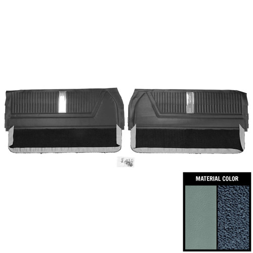 1965 Chevrolet Impala SS Slate/Blue Front Door Panels