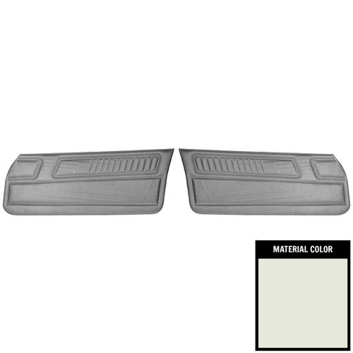1970-1971 Chevrolet Camaro Standard White Front Door Panels