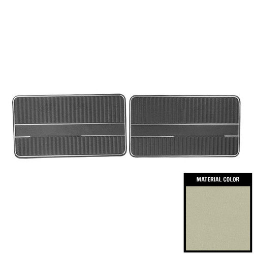 1970 Ford Ranger Sport Truck Parchment Front Door Panels
