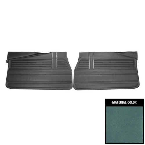 1968 Chevrolet Chevelle Light Blue Gold Edition Front Door Panels