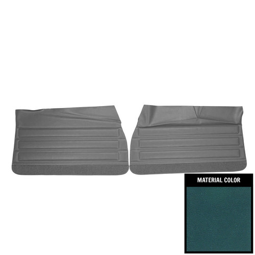 1968 Pontiac GTO/Lemans Medium Blue Front Door Panels