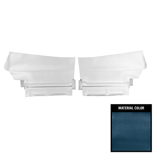 1969 Pontiac GTO/Lemans Convertible Dark Blue Gold Edition Rear Door Panels