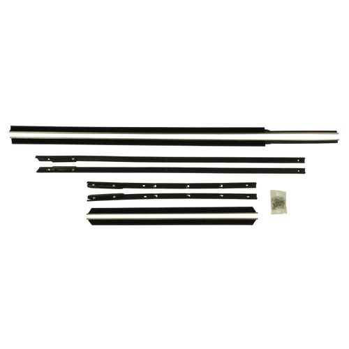 1963-64 Impala; 2 Dr Hdtp; 8-Pc Window Felt Kit (Windowfelts Replacement Style)