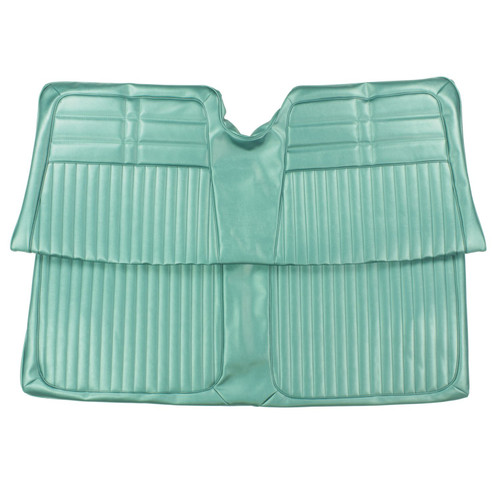 1963 Impala; Std/SS; 2 Door Hardtop; Rear Bench Seat Cover; Aqua