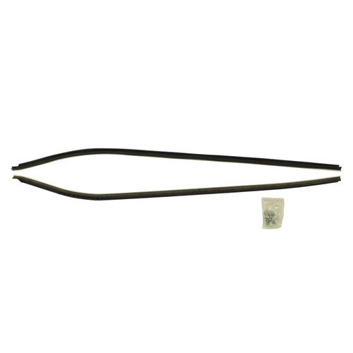 1969-82 Corvette; 2 Dr Coupe; 2-Piece Outer Window Felt Set (Replacement Style)