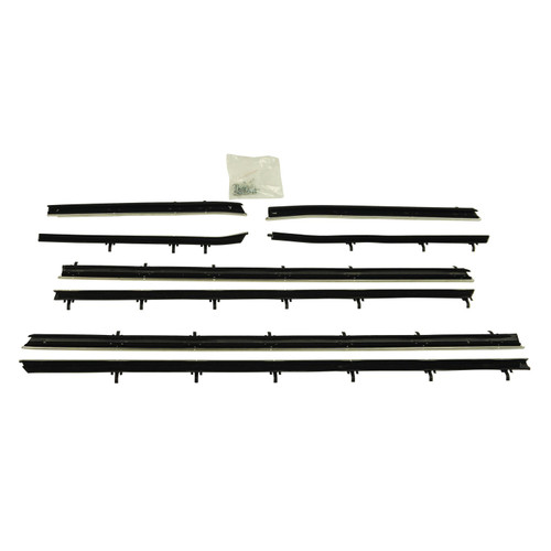 1967 Camaro. Firebird; Coupe; 8-Pc Wndw Felt Kit (Windowfelts Replacement Style)