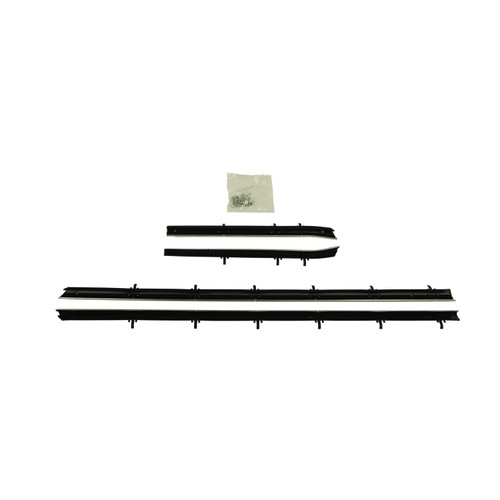 1967 Camaro. Firebird; Conv; 4-Piece Outer Window Felt Set (Replacement Style)