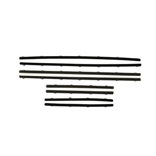 1963 Oldsmobile Cutlass; 2 Dr Sedan; 8-Piece Window Felt Kit (Replacement Style)