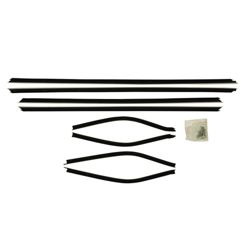 1970-72 Oldsmobile Cutlass Supreme; Conv; 8-Pc Wndw Felt Kit (Replacement Style)