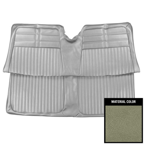 1963 Impala; Std/SS; 2 Door Hardtop; Rear Bench Seat Cover; Fawn
